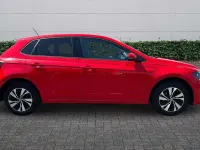 Used VW Polo Match 95 HP (69 kW) 2021 Red Hatchback