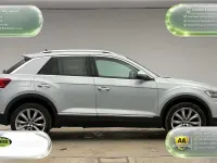 Used VW T-Roc SEL 115 HP (84 kW) 2019 Silver SUV