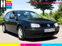 Used VW Golf IV Edition 105 HP (77 kW) 2004 Black Hatchback