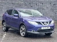 Used Nissan Qashqai N-TEC 130 HP (95 kW) 2015 Blue SUV
