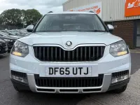 Used Skoda Yeti SE 110 HP (80 kW) 2015 White SUV
