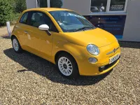Used Fiat 500 69 HP (50 kW) 2013 Yellow Hatchback
