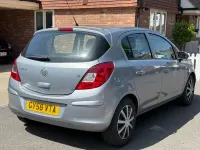 Used Vauxhall Corsa Club 89 HP (65 kW) 2008 Silver Hatchback