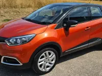 Used Renault Captur Dynamique 2015 Metallic orange with gloss black roof SUV