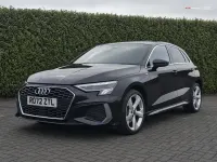 Used Audi A3 e-tron S-Line 2022 Black Hatchback