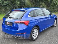 Used Skoda Scala SE Technology 110 HP (80 kW) 2023 Blue Hatchback