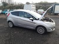 Used Ford Fiesta Titanium 96 HP (70 kW) 2010 Silver Hatchback