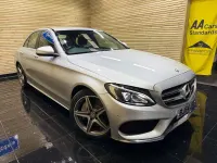Used Mercedes C250 AMG line 204 HP (150 kW) 2014 Silver Sedan