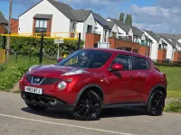Używany Nissan Juke Acenta 2013 Czerwony SUV