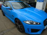 Used Jaguar XFR-S Supercharged 2014 Blue Sedan