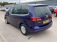 Used VW Sharan SE 150 HP (110 kW) 2019 Blue MPV