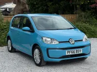 Begagnad VW up! move up! 60 HK (44 kW) 2016 Blå Halvkombi