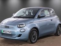 Used Fiat 500e Icon 86 kW (118 HP) 2022 Blue Hatchback