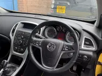 Used Vauxhall Astra GTC SRi 2013 Yellow Hatchback