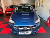 Used Vauxhall Corsa SRi 75 HP (55 kW) 2016 Blue Hatchback