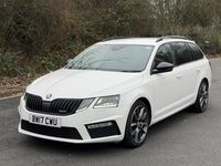 Used Skoda Octavia vRS 2017 White Estate