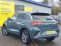 Used VW T-Roc R-line 150 HP (110 kW) 2023 Blue SUV