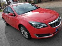 Used Vauxhall Insignia Design Edition 140 HP (102 kW) 2016 Red Hatchback