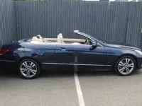 Used Mercedes E220 SE 2014 Blue Cabriolet