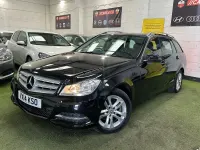 Used Mercedes C220 Executive 170 HP (125 kW) 2014 Black Estate