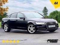 Used Audi A6 S-Line 190 HP (139 kW) 2015 Black Sedan