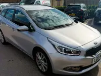 Used Kia Ceed Sportswagon 126 HP (92 kW) 2013 Silver Estate