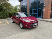 Used Ford Fiesta Zetec 82 HP (60 kW) 2009 Red Hatchback