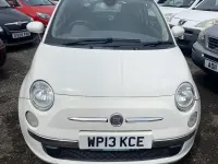 Used Fiat 500 Lounge 69 HP (50 kW) 2013 White Hatchback