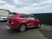Used Mitsubishi Outlander P-HEV 2020 Red Estate