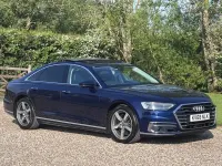 Usado Audi A8 Advanced 2018 Azul Berlina