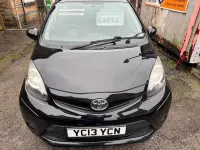 Used Toyota Aygo 68 HP (50 kW) 2013 Black Hatchback
