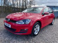 Used VW Golf VII Edition 110 HP (80 kW) 2016 Red Hatchback