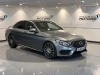 Used Mercedes C200 AMG line 2019 Grey Sedan