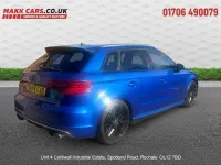 Used Audi S3 Sportback Business 300 HP (220 kW) 2015 Blue Hatchback