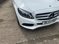 Used Mercedes C220 167 HP (122 kW) 2017 White Estate