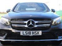 Used Mercedes GLC220 AMG line 170 HP (125 kW) 2018 Black Estate