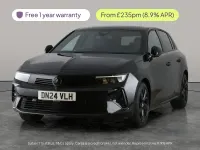 Used Vauxhall Astra S 130 HP (95 kW) 2024 Black Hatchback