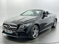 Used Mercedes E350 AMG Line Premium 258 HP (189 kW) 2017 Black Cabriolet