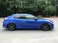 Used Honda Civic SR 126 HP (92 kW) 2021 Blue Hatchback