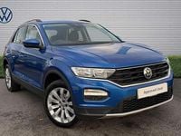 Used VW T-Roc SE 115 HP (84 kW) 2019 Blue SUV