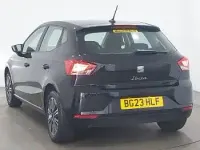 Used Seat Ibiza SE Technology 95 HP (69 kW) 2023 Black Hatchback