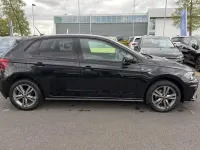 Used VW Polo R-line 110 HP (80 kW) 2021 Black Hatchback