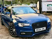 Used Audi A5 S-Line 2015 Blue Coupe