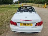 Used Mercedes E200 AMG 2014 White Cabriolet