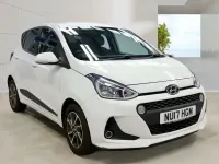 Used Hyundai i10 Premium 67 HP (49 kW) 2017 White Hatchback