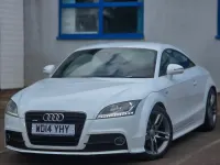 Used Audi TT S-Line 170 HP (125 kW) 2014 White Coupe