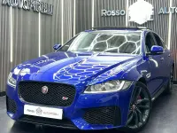 Used Jaguar XF S 300 HP (220 kW) 2017 Blue Sedan