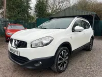 Used Nissan Qashqai +2 N-TEC 130 HP (95 kW) 2012 White SUV