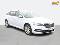 Used Skoda Superb SE Technology 150 HP (110 kW) 2021 White Estate