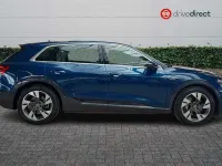Usado Audi e-tron Advanced 300 kW (408 HP) 2020 Azul SUV
